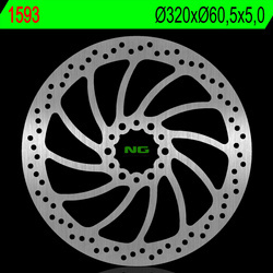 NG TARCZA HAMULCOWA PRZÓD KTM DUKE 390 17 RC 250/390 17 (320X60,5X5,0MM)