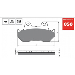GOLDFREN KLOCKI 050 S3 CUT