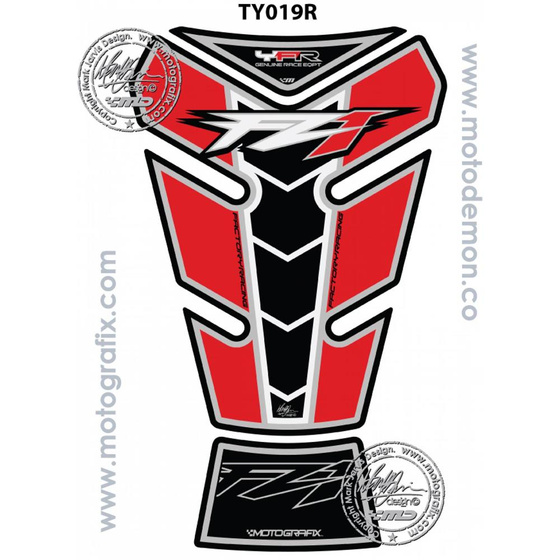 MOTOGRAFIX TANKPAD YAMAHA FZ1 2006-2016 TY019R