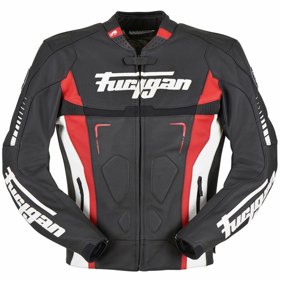 FURYGAN KURTKA TRACK BLACK-WHITE-RED ROZMIAR S