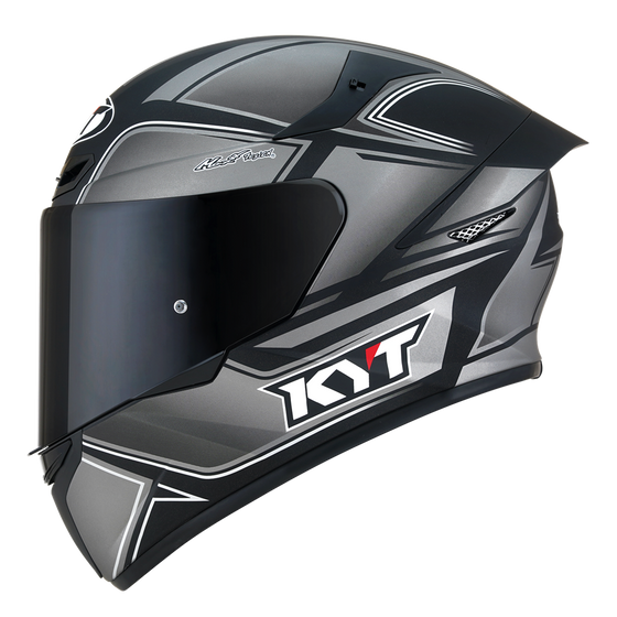 Kask Motocyklowy KYT TT-COURSE TOURIST szary - L