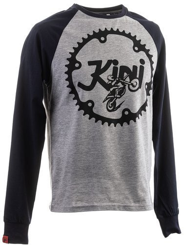 KINI-RB RITZEL LONGSLEEVE - GREY/NIGHT SKY