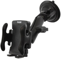 RAM-B-166-UN5U Twist-Lock™ Suction Cup Mount with Spring-Loaded Phone Holder