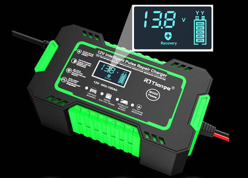 FreedConn Battery charger green RJ-C 120501A