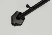 NAKŁADKA NÓŻKI BOCZNEJ SW-MOTECH BMW R1200GS, R1250GS, BLACK/SILVER