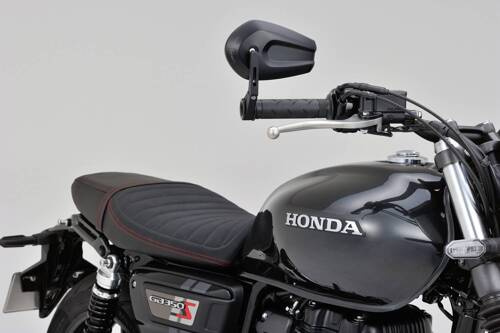 D-MIRROR-13,CAVE1/BAREND SHORT, ABS+ALU 1PC, E-MARKED