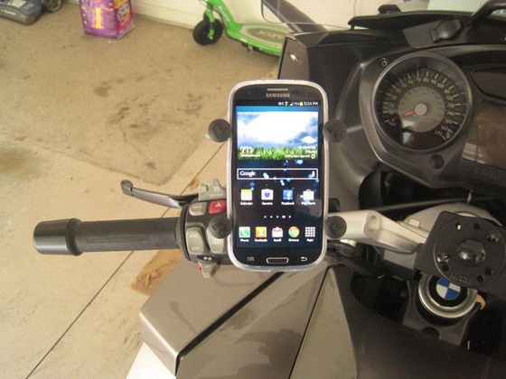 RAM-B-149Z-UN7U X-Grip® Phone Mount with Handlebar U-Bolt Base