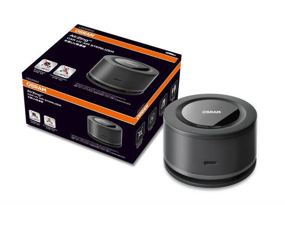 Jonizator powietrza,filtry: nikiel z nanopowłoką TiO2, 1 szt. (skutecznie eliminuje wirusy i bakterie, posiada światło UV)