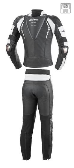 Kombinezon motocyklowy damski BUSE Silverstone Pro czarno-biały 40