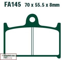 Brake pads EBC FA145 (set on 1 disk)