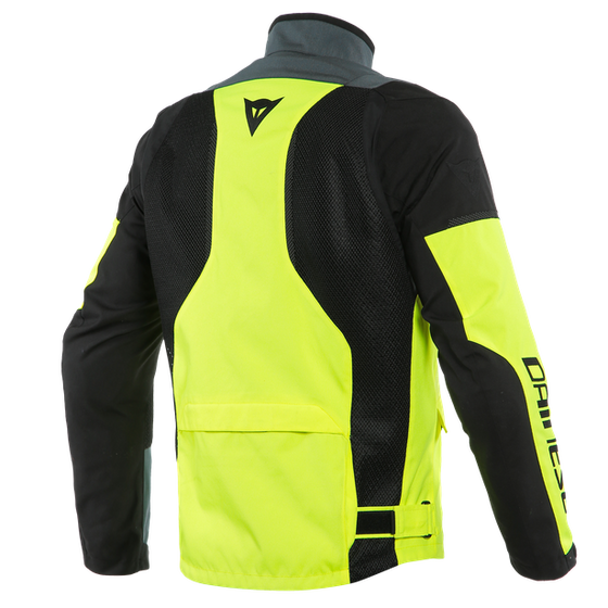 Motorcycle Textil Jacket DAINESE AIR TOURER TEX black/yellow