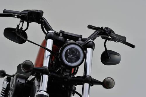 Lampa LED "CAPSULE120" czarny (mocowanie od dołu)