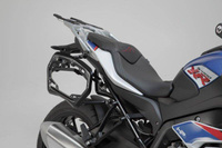 STELAŻ PRO NA KUFRY BOCZNE SW-MOTECH BMW S 1000 XR (15-), BLACK