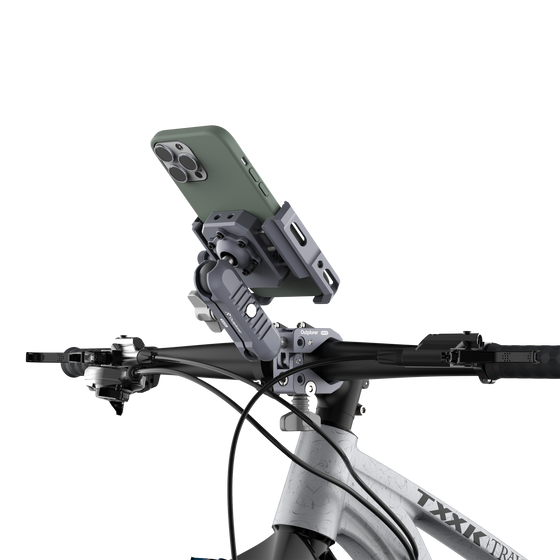 Uchwyt na telefon z amortyzacją powietrzną montaż uniwersalny Outplorer P100-A