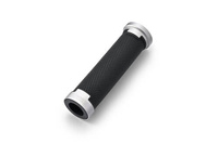 GRIP W/ALU."GGDM-BASE"7/8" BLACK&SILVER,125MM