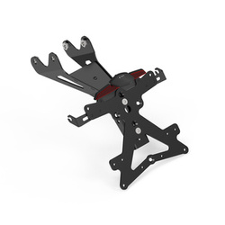 Fox license plate support kit