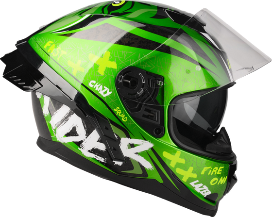 Kask Motocyklowy LAZER RAFALE SR Oni Zielony (kol. Czarny - Zielony) rozm. 2XL
