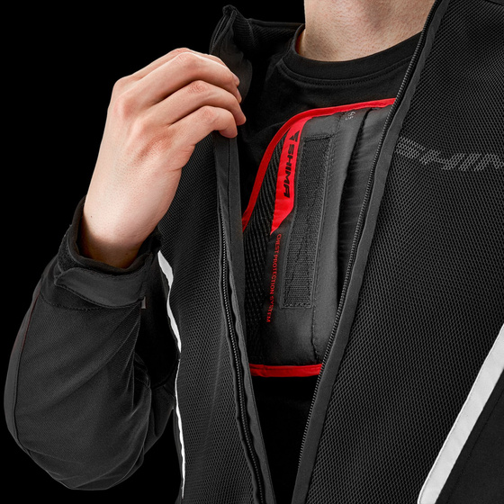 MESHPRO 2.0 MEN JKT BLK/WHT L