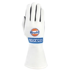 Sparco Gulf Land Race Kart Gloves (FIA & SFI) cream
