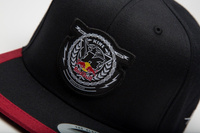 Czapeczka z daszkiem KINI-RB Crest Black/Red