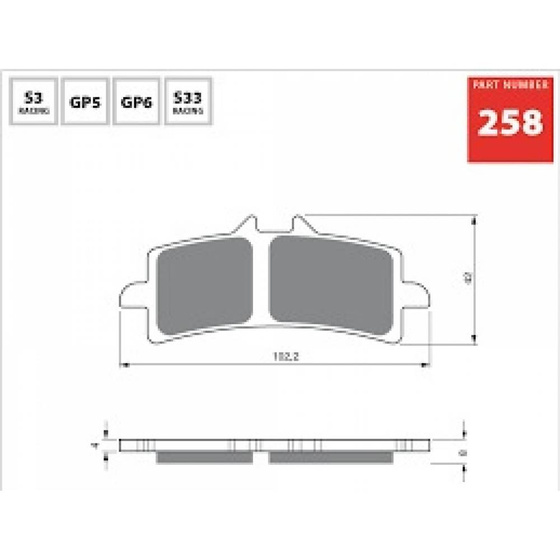 GOLDFREN KLOCKI 258 AD