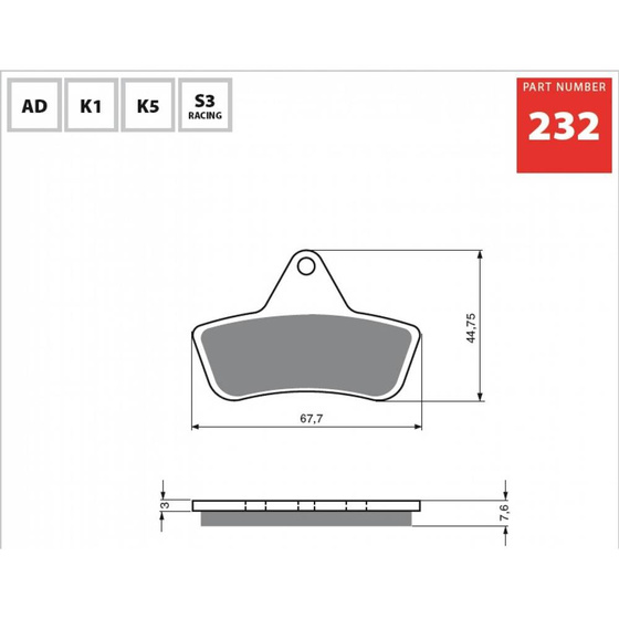 GOLDFREN KLOCKI 232 K1