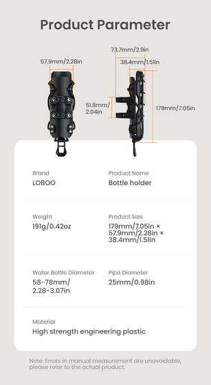 LOBOO Uchwyt na bidon (10.3.24001.001.01)