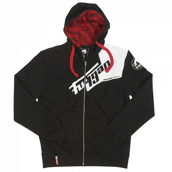 FURYGAN BLUZA RACING LAP BLACK-WHITE XXL