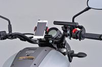 92748 MOUNT BAR 100MM Ø22.2MM BLACK HANDLE CLAMP MOUNT TYPE