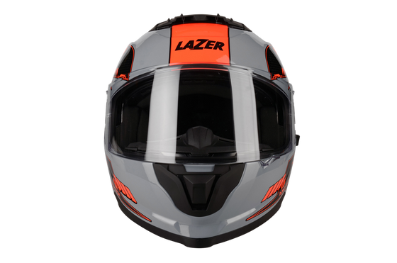 Kask Motocyklowy LAZER RAFALE EVO Roadtech (kol. Szary - Czerwony - Matowy) rozm. M