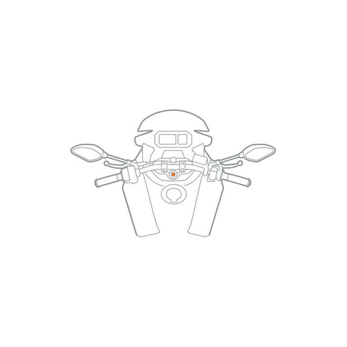 90559 Opti Tube, motorbike steering tube mount - Ø 20,3-24,5 mm