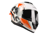Kask Motocyklowy LAZER RAFALE SR Pixel (kol. Biały - Czarny - Czerwony) rozm. S