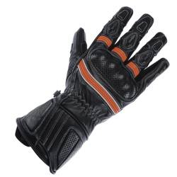 Rękawice motocyklowe BUSE Pit Lane Pro czarno/czerwone 10