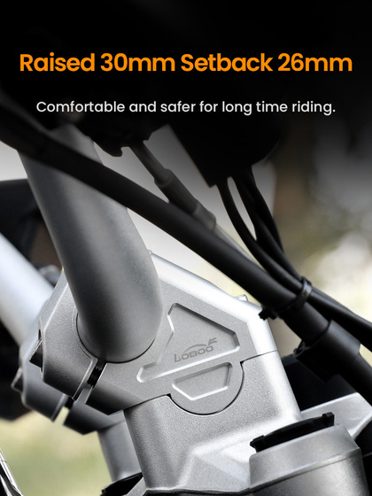 LOBOO Podwyższenie kierownicy do BMW R1200GS/ADV/S1000XR/1250ADV (10.3.02071.001.22)