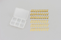 flat terminal set, 250-type, male & female, set of 30
