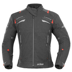 Kurtka motocyklowa BUSE Rico czarno-czerwona M