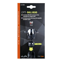 90555 Titan Opti Ball Head, DuoLock connector with 25 mm / 1” ball