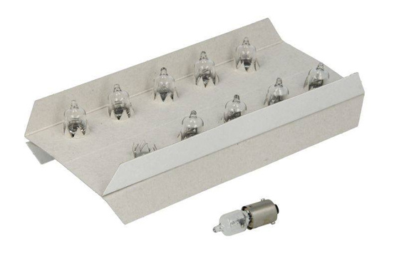 Żarówka (Karton 10szt.) 12V 20W BA9S cokołowa Standard