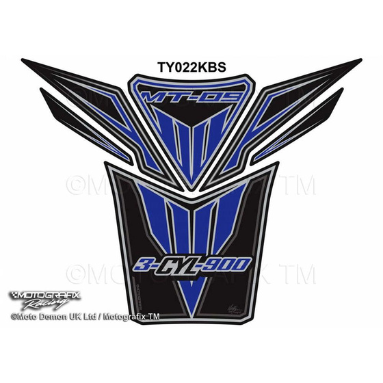 MOTOGRAFIX TANKPAD YAMAHA MT-09 2013-2015 TY022KBS
