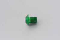 MIRROR PLUG M10-P1.25/RHS GREEN