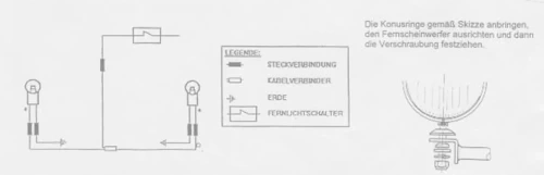 Honda VT 750 D2 Black Widow (2001-2003) twin light kit