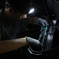 LOBOO Lampka sportowa z paskiem na głowę (01.1.05002.001.01)