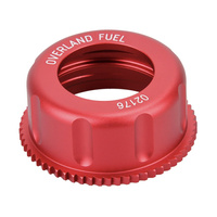 Overland CNC Aluminium Cap - Red*