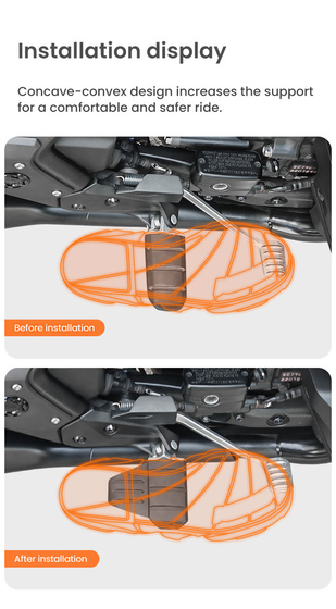 LOBOO Szerokie podnóżki do HONDA GL1800 (2020-) (10.3.04341.001.01)