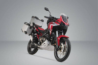 ZESTAW BAGAŻOWY ADVENTURE SW-MOTECH HONDA CRF1100L (19-), SILVER