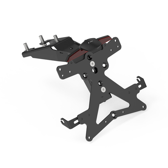 Fox license plate support kit