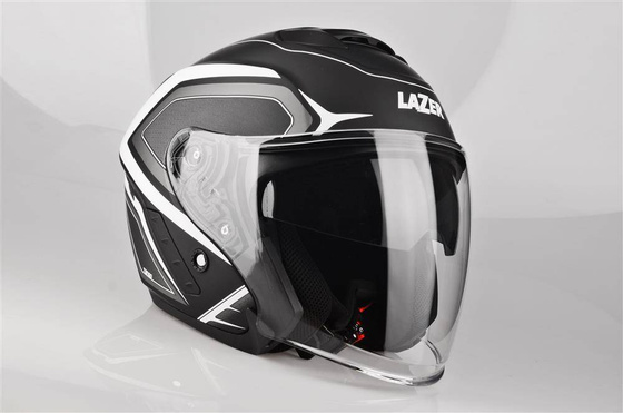 Kask Motocyklowy LAZER TANGO Hexa (kol. Czarny - Biały - Matowy) rozm. L