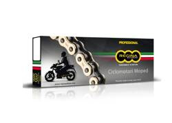 REGINA 2024/02 ŁAŃCUCH NAPĘDOWY 428EB-ORO (120 OGNIW) STREET DO 125 CCM ZŁOTY (126EB-ORO/012) (BEZ ORINGÓW)