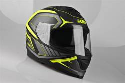 Kask Motocyklowy LAZER RAFALE Hexa (kol. Czarny - Żółty - Matowy) rozm. XS
