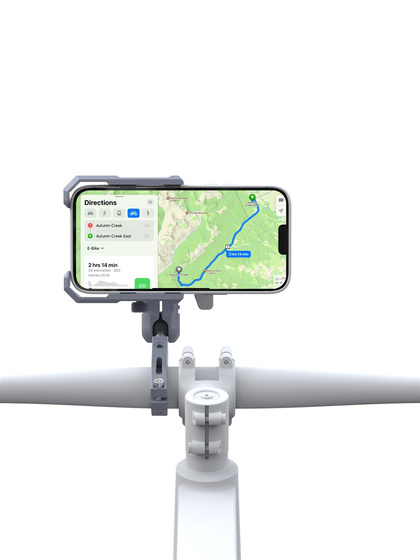 Uchwyt na telefon z amortyzacją powietrzną na kierownicę Outplorer P100-C